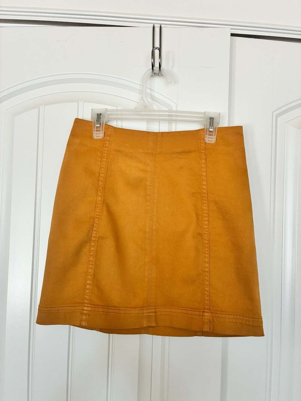 Jolt Mustard Yellow Mini Skirt Size 27